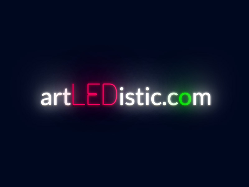 Crăciun Fericit! RGB - LED Neon Schild